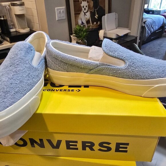 Converse x GOLF le FLEUR Men's 10 Sneakers One Star CC Slip A11640C TITANIUM NEW - Picture 3 of 8